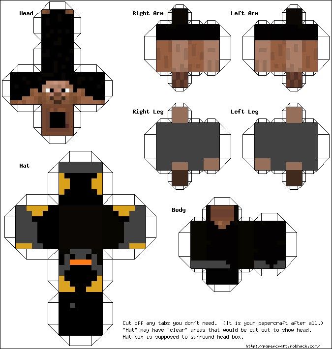 Featured image of post Minecraft Paper Cutout