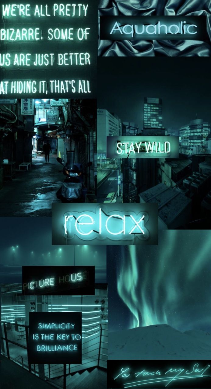Featured image of post Neon Teal Aesthetic Background